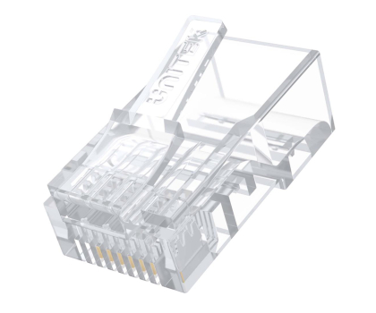 Kabel komputerowy UNITEK Wtyk modularny RJ45 (8P8C) Cat. 5e 100 szt. Y-OT18TP